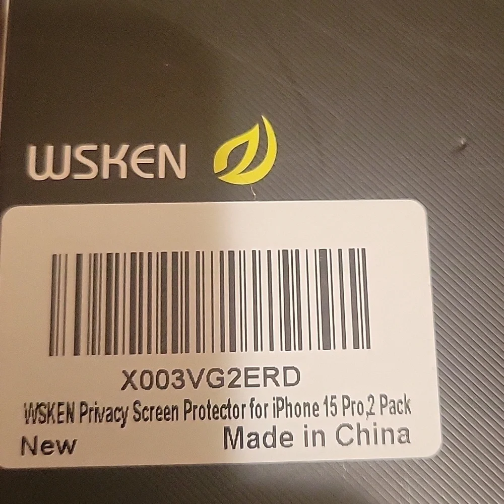 Screen Protector And Install Kit For Iphone 15 Pro 2pack